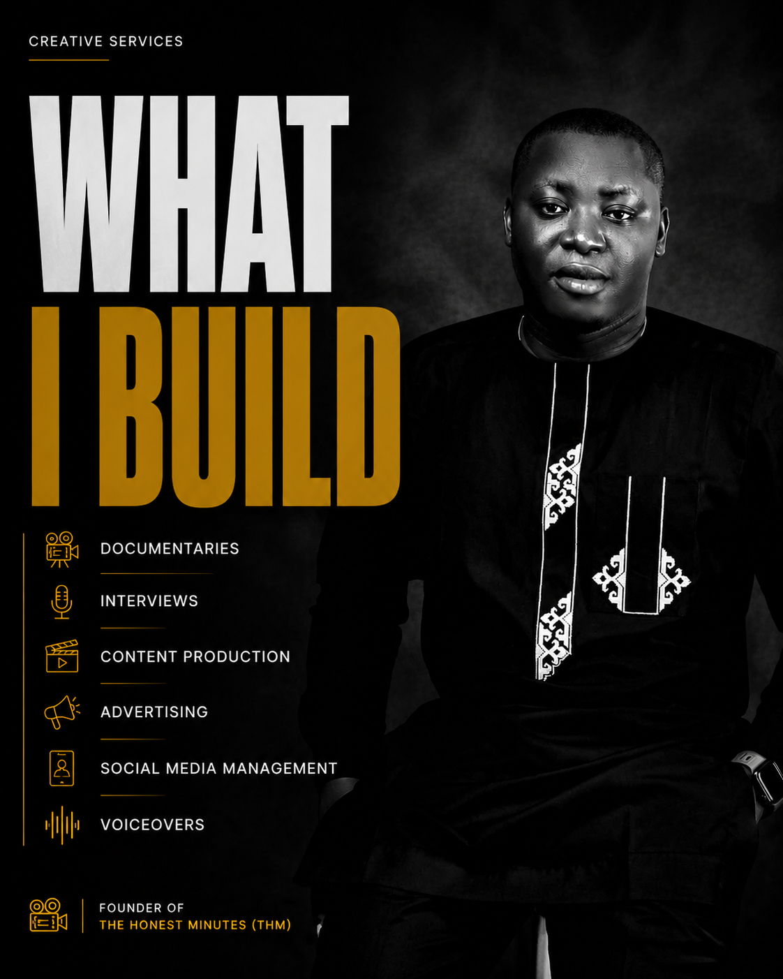 Oladipupo Isaac Olayinka — Founder of The Honest Minute